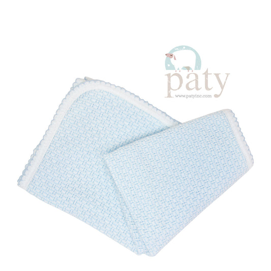 Paty Striped Receiving Blanket