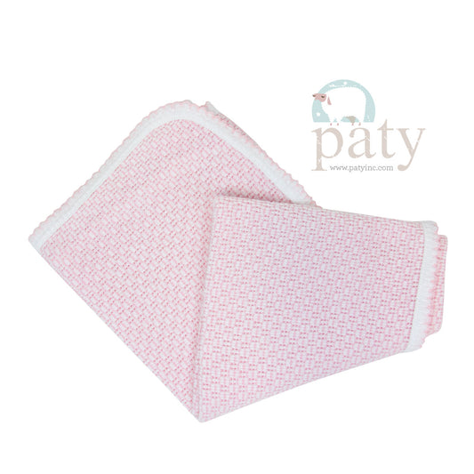 Paty Striped Receiving Blanket