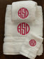 Monogrammed Bath Towel