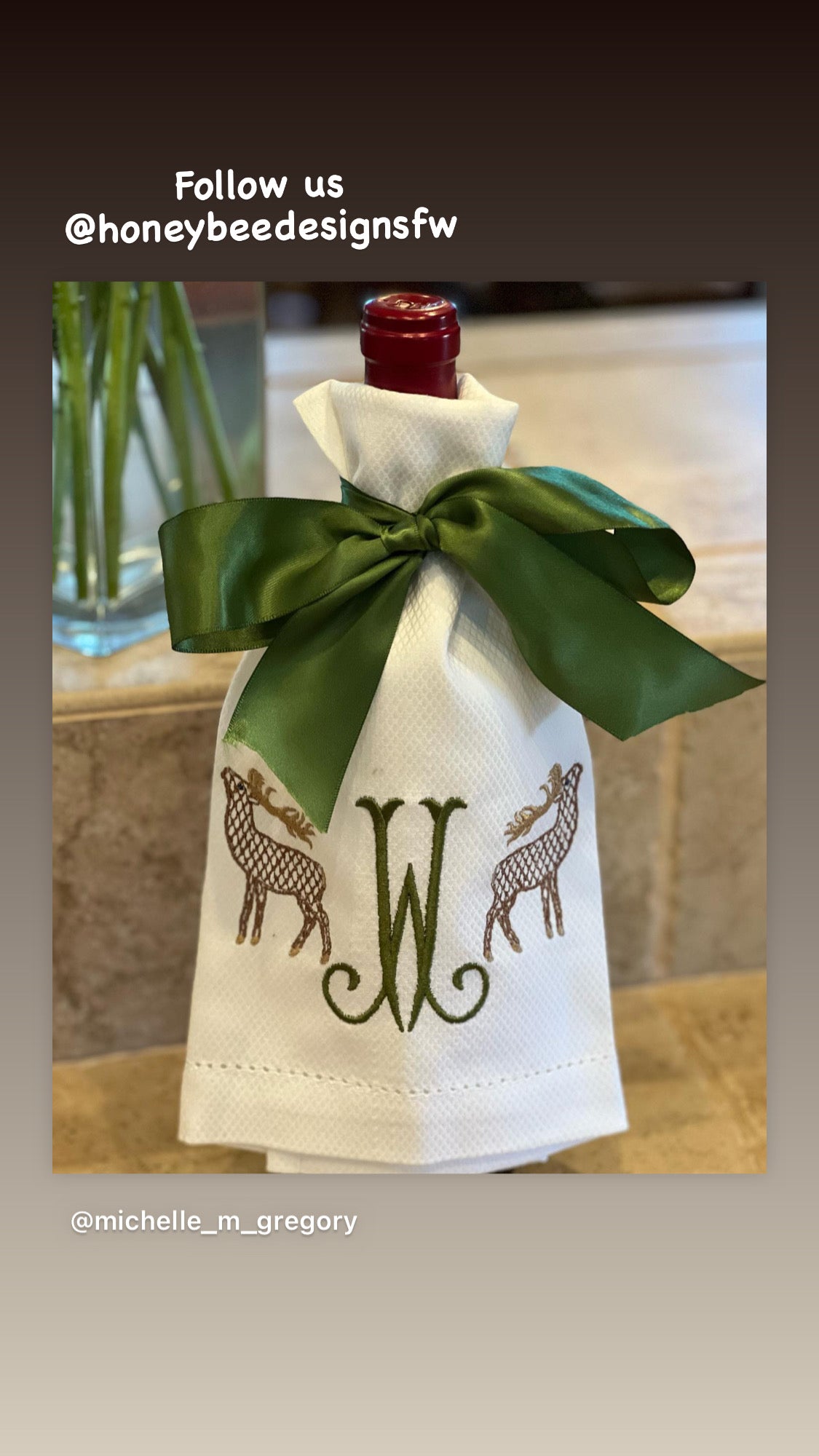 Monogrammed Hand Towels