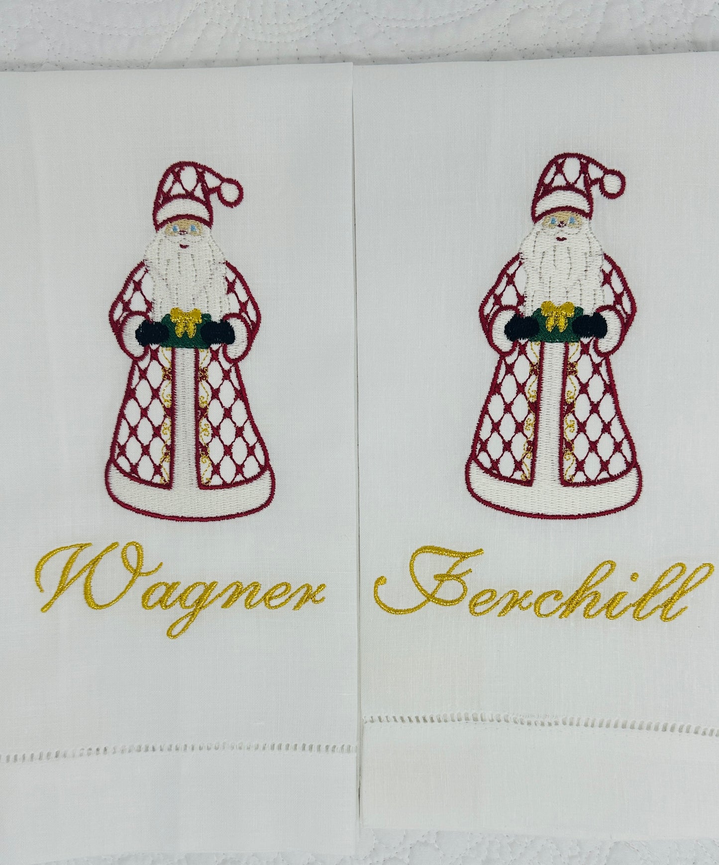 Monogrammed Hand Towels